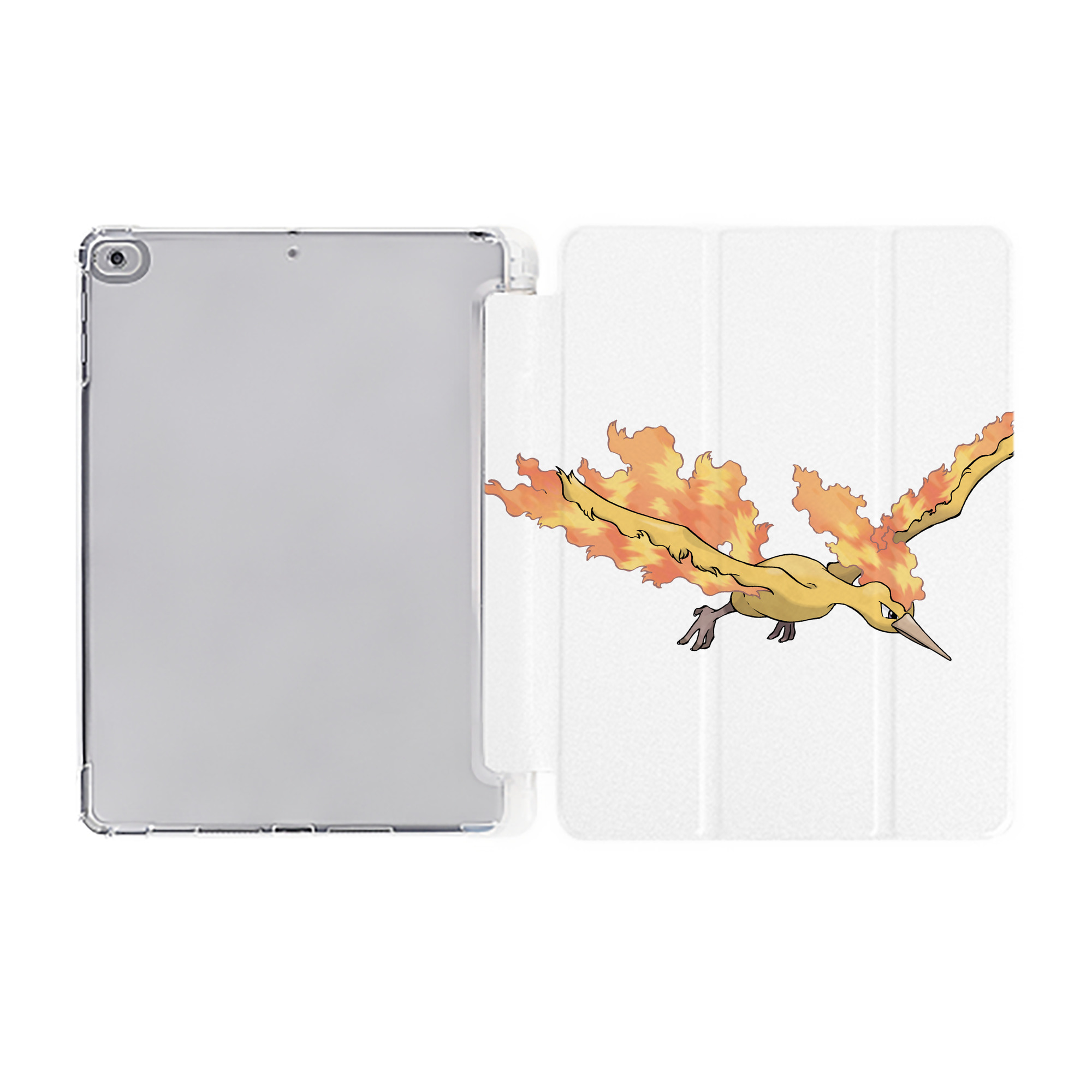 （画像用） ポケットモンスター Pokémon IPad ケース ペン収納付き 三つ折りスタンド PUレザー×シリコン 対応機種9.5/10.5/10.9インチ